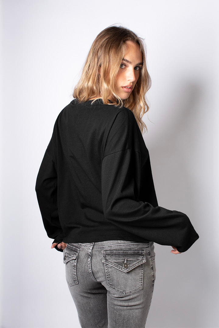 Subdued Customer Favorite - Long-sleeved crew-neck T-shirt
