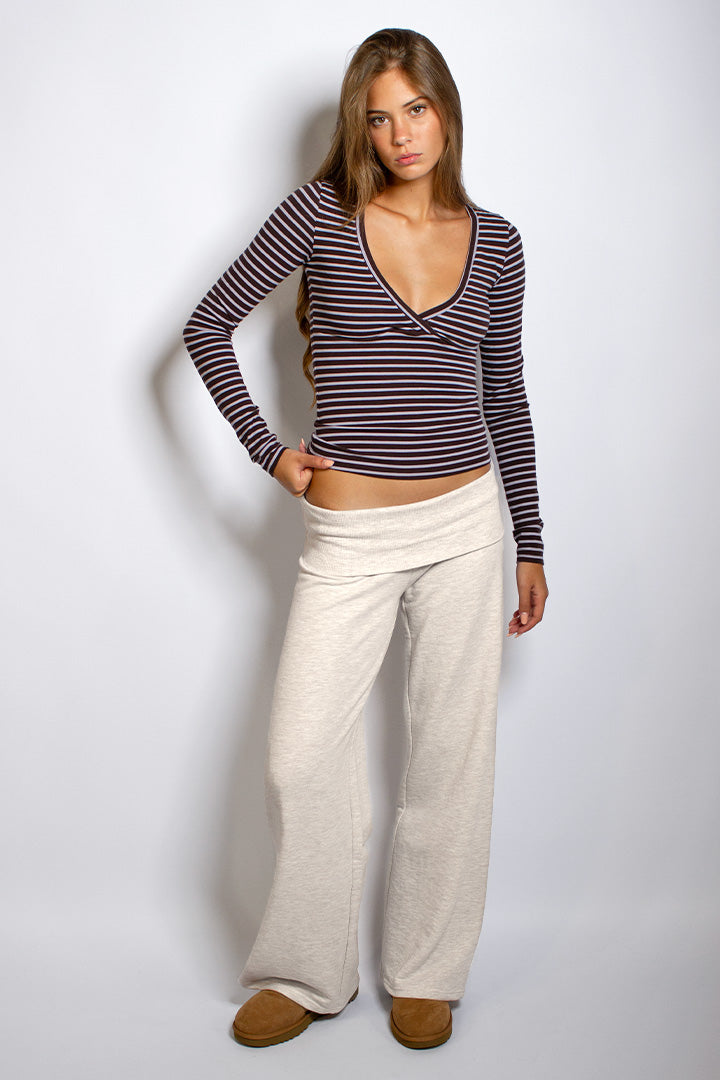 Subdued Best Price - Trousers with turn-up hem