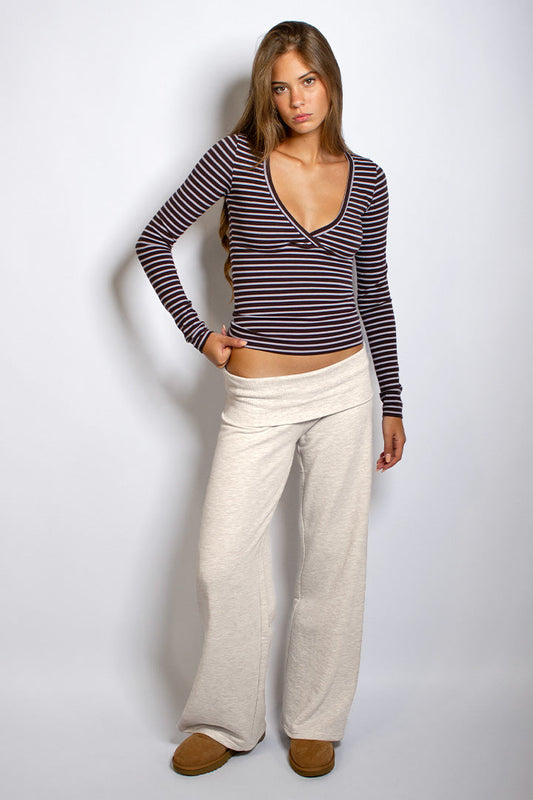 Subdued Best Price - Trousers with turn-up hem