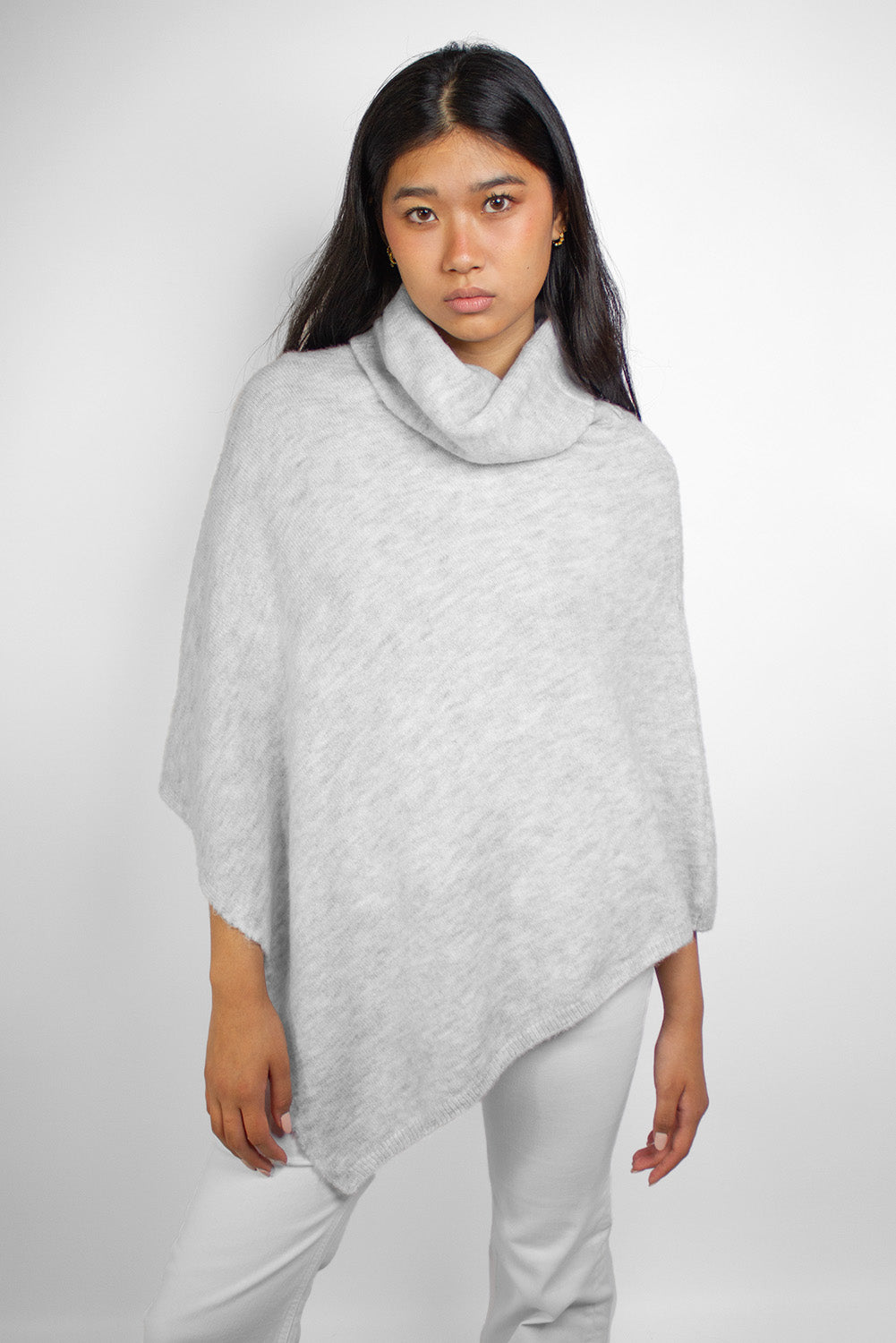 Subdued Great Value - High-neck poncho