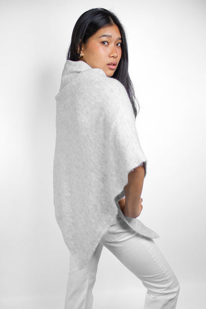 Subdued Great Value - High-neck poncho