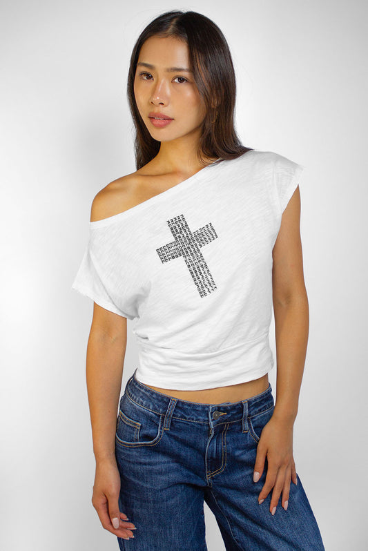 Subdued Everyday - Studded Cross T-shirt