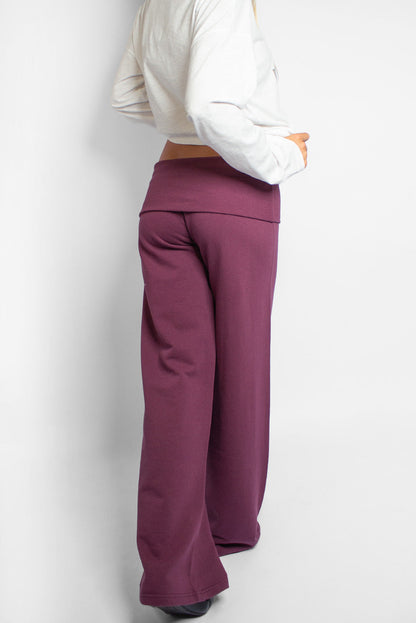 Subdued Best Seller - Wide-leg joggers with turn-up