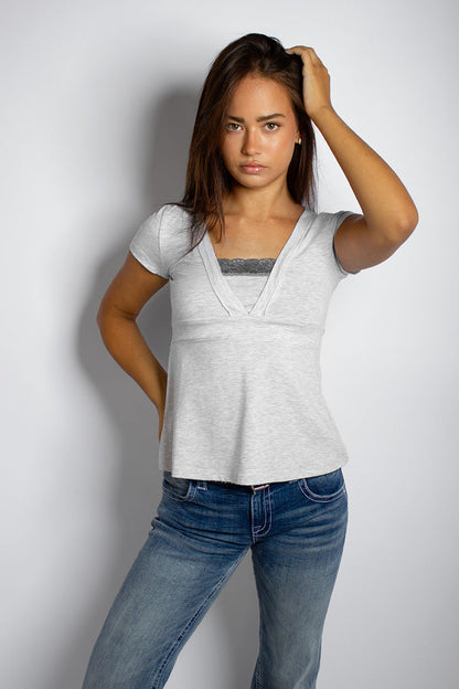 Subdued New - V-neck T-shirt