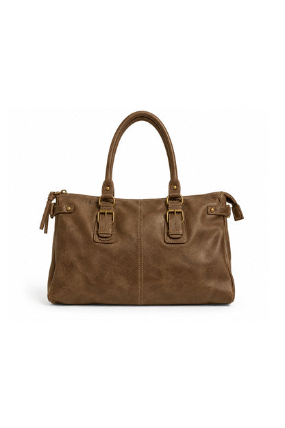 Subdued Quality - Buckle detail shoulder bag